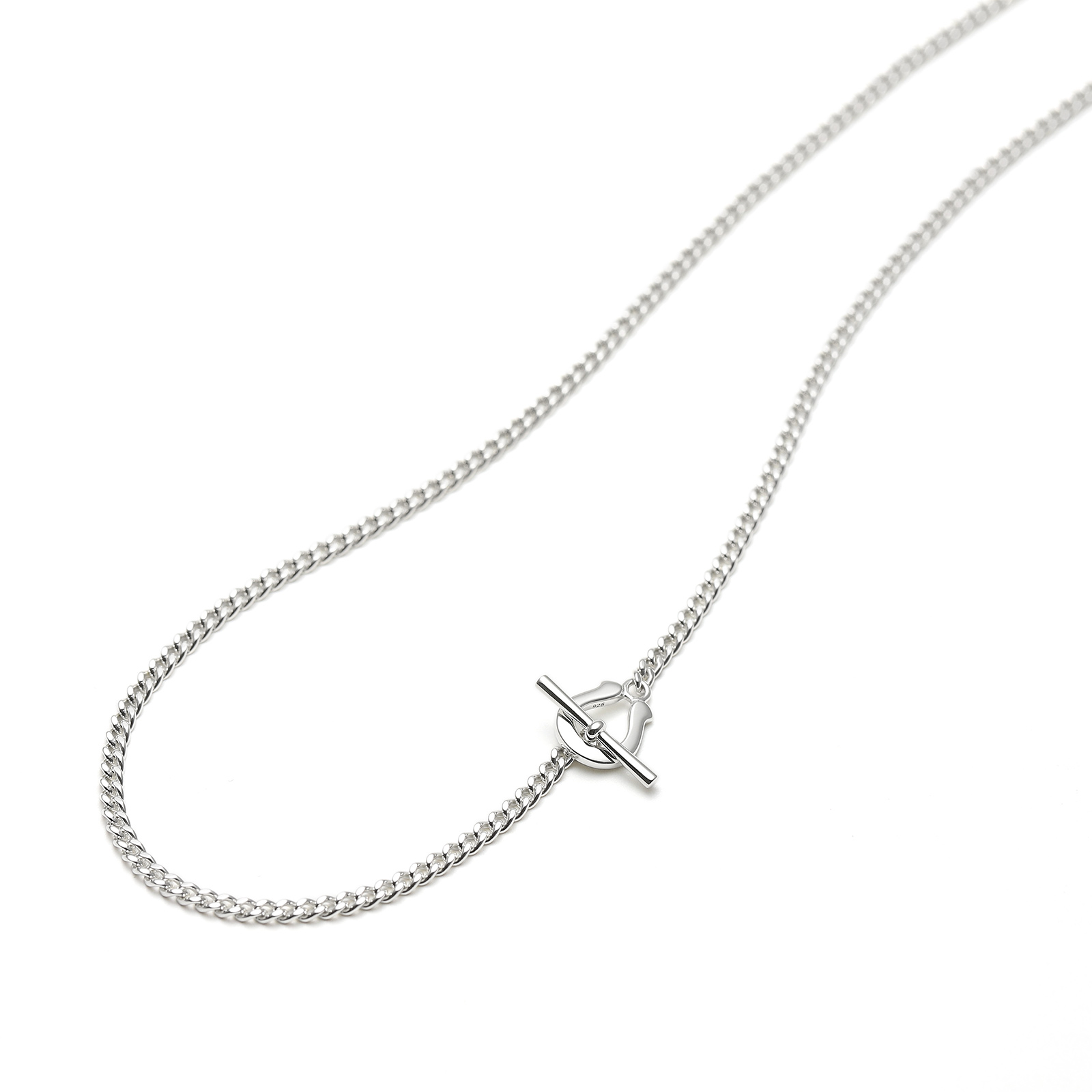 Toggle Necklace - Curb