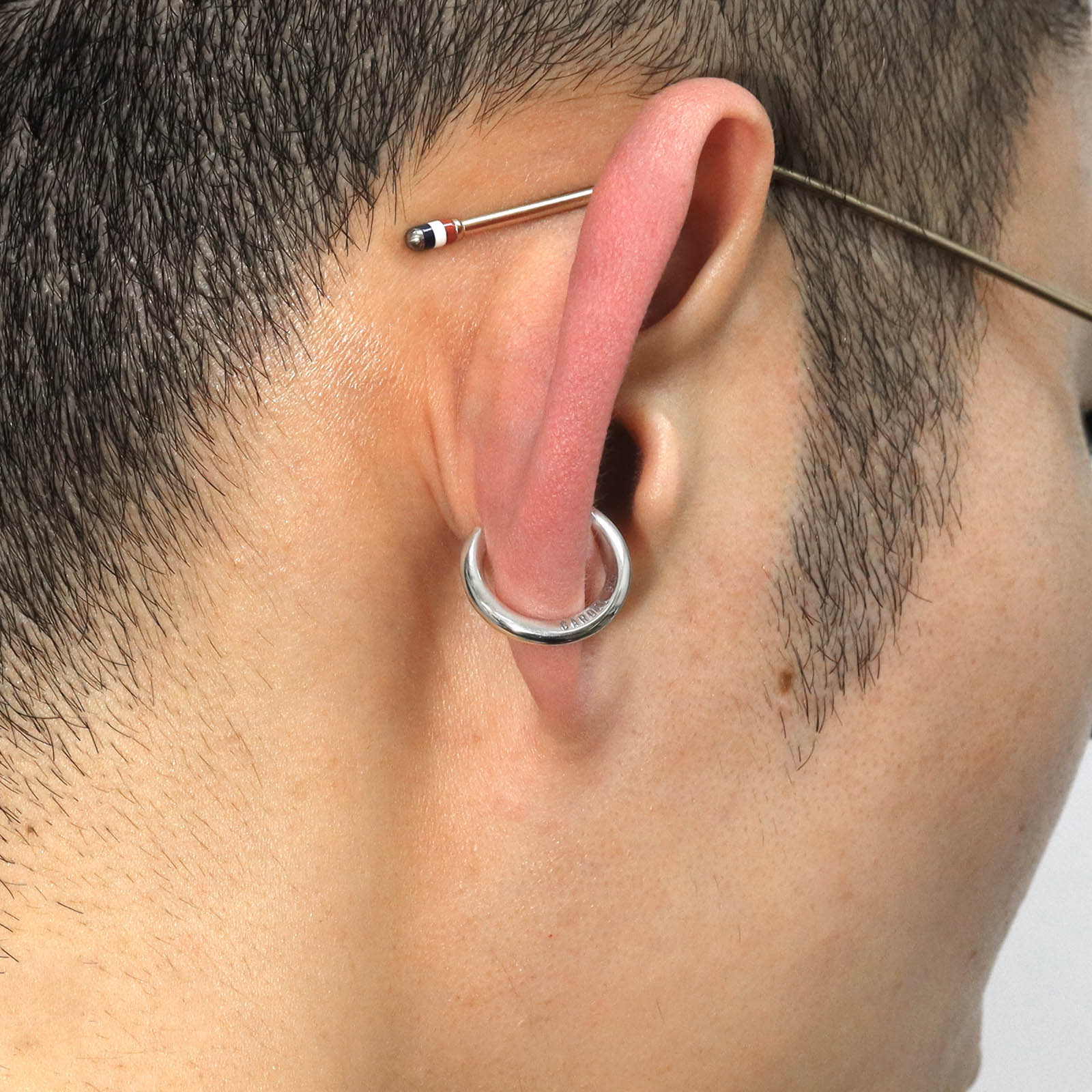 BLURRY EAR CUFF - Silver