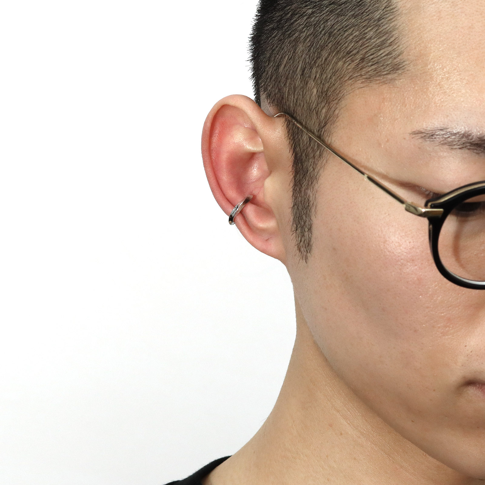 STREAM EAR CUFF - L - Silver