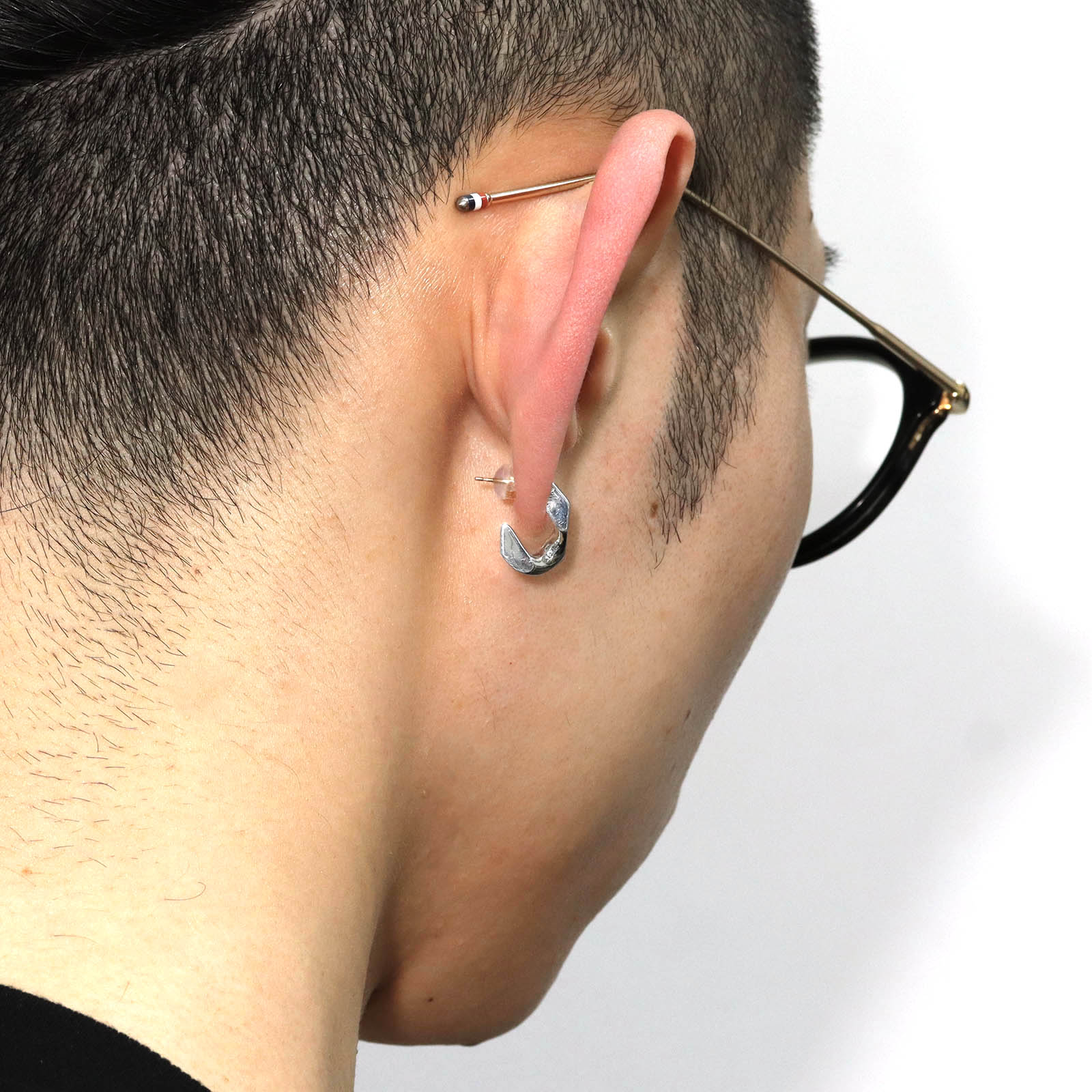 CURVE CH PIERCE - Silver