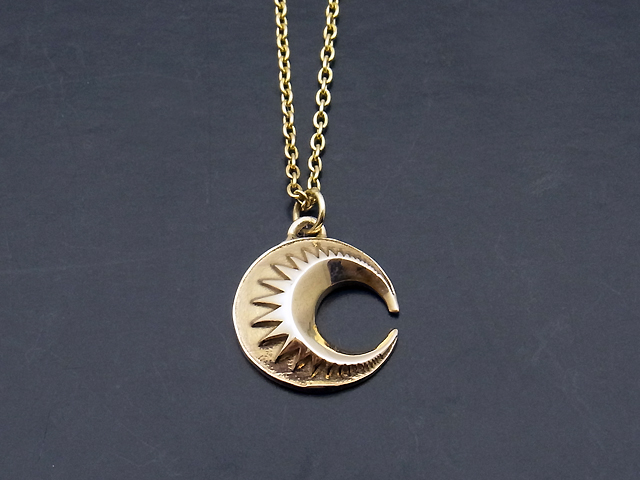 IDEALISM SOUND（イディアリズムサウンド） Moon Necklace - K10Yellow