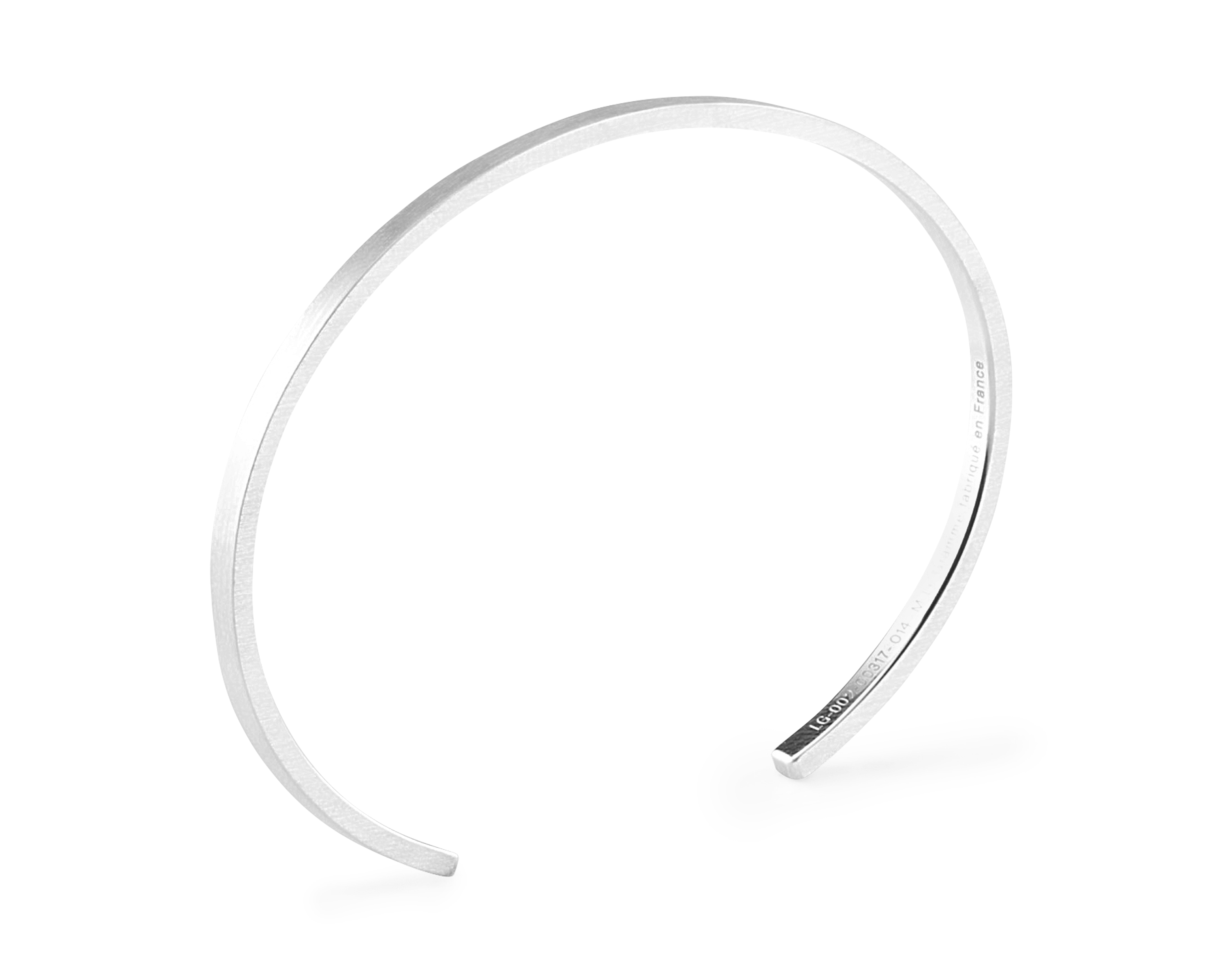 le gramme（ル・グラム） 7g polished ribbon bracelet（7g ポリッシュ