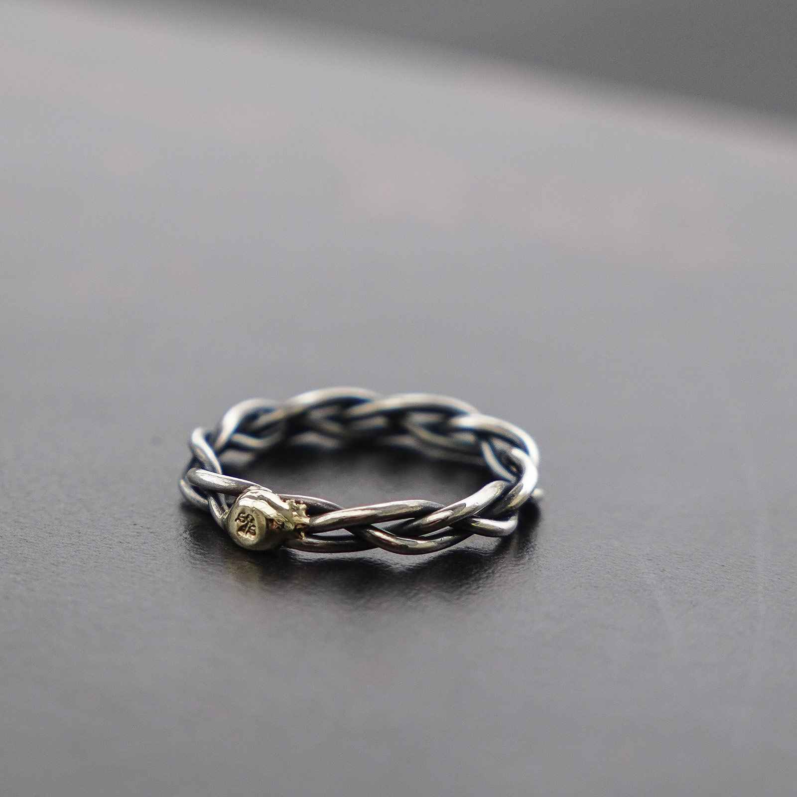 Woven Ring - Silver