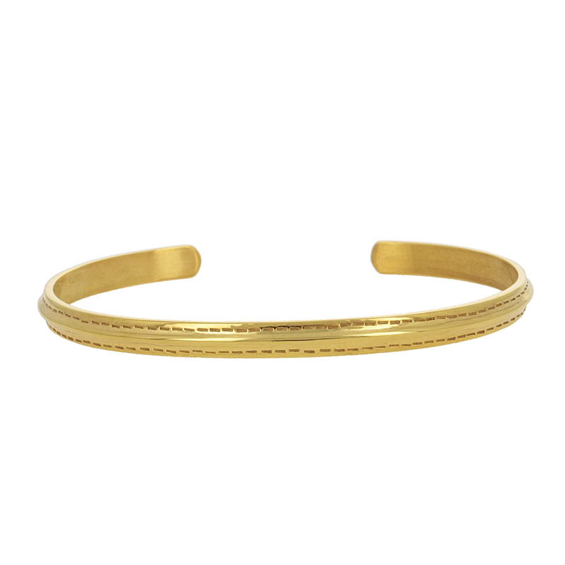 Stitch Bangle Gold Plated スティッチバングル ゴールドプレート Sympathy Of Soul Style シンパシーオブソウルスタイル