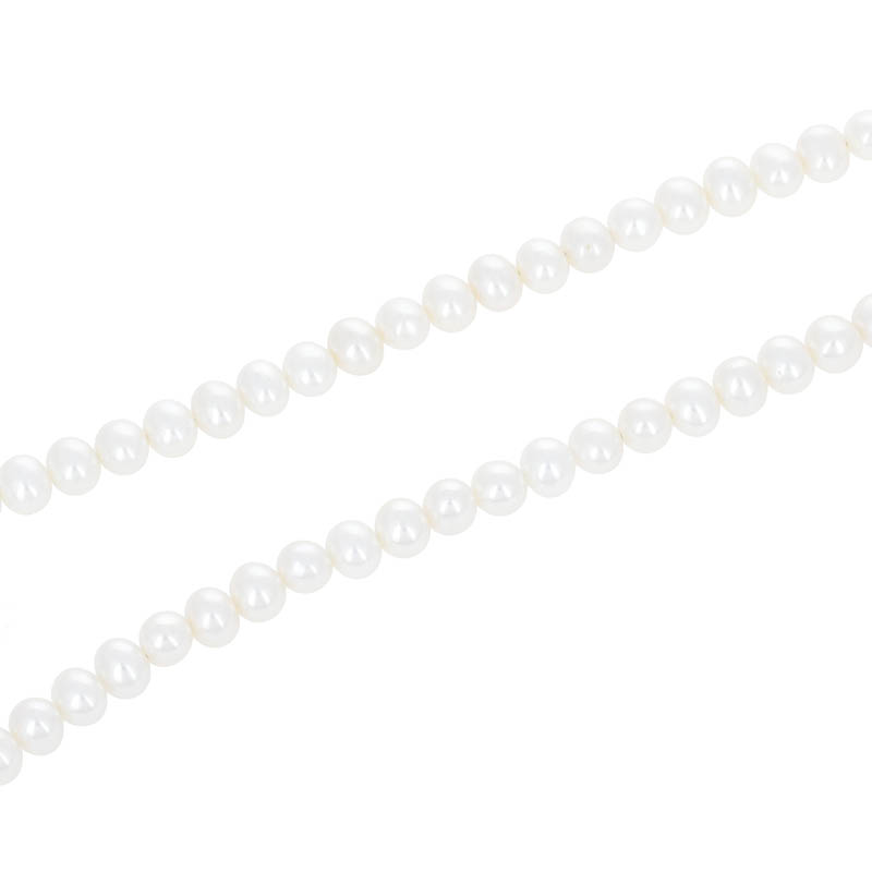 Pearl Beads T-Bar Necklace