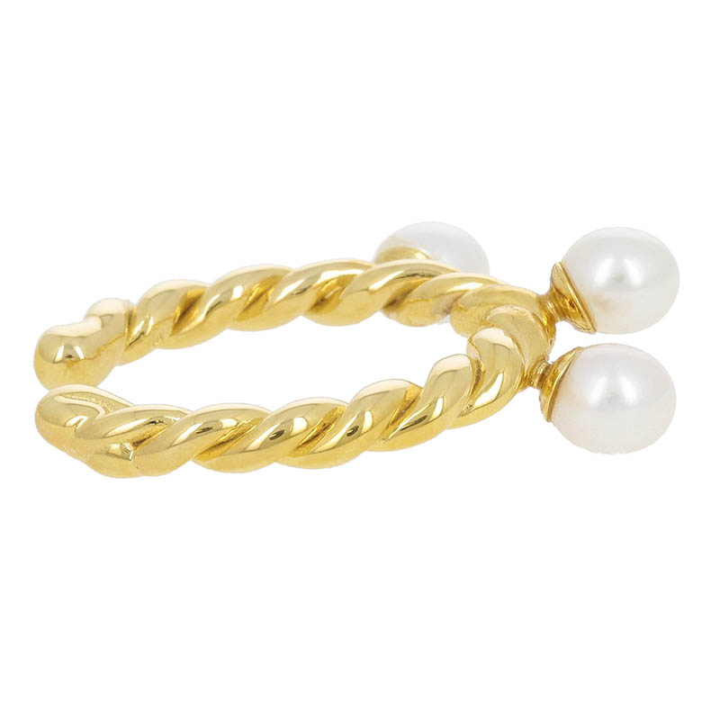 Twist Ring w/Pearl