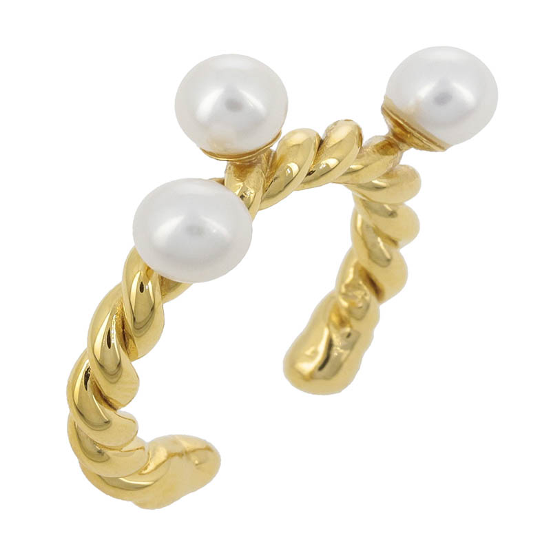 Twist Ring w/Pearl